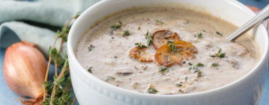 LCHF Pilzsuppe